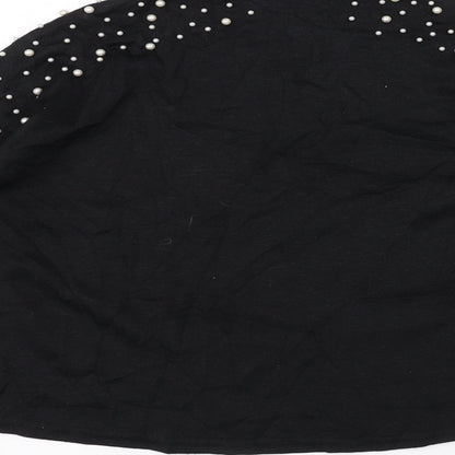 Womens UK Size S H&M Black Pullover Jumper