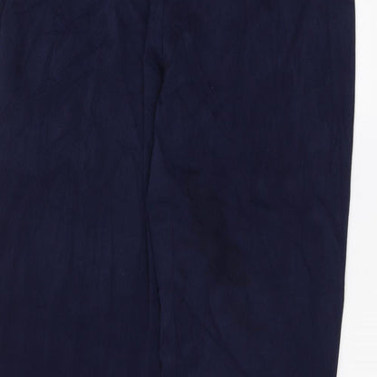Susan Graver Womens Blue   Trousers  Size M L26 in