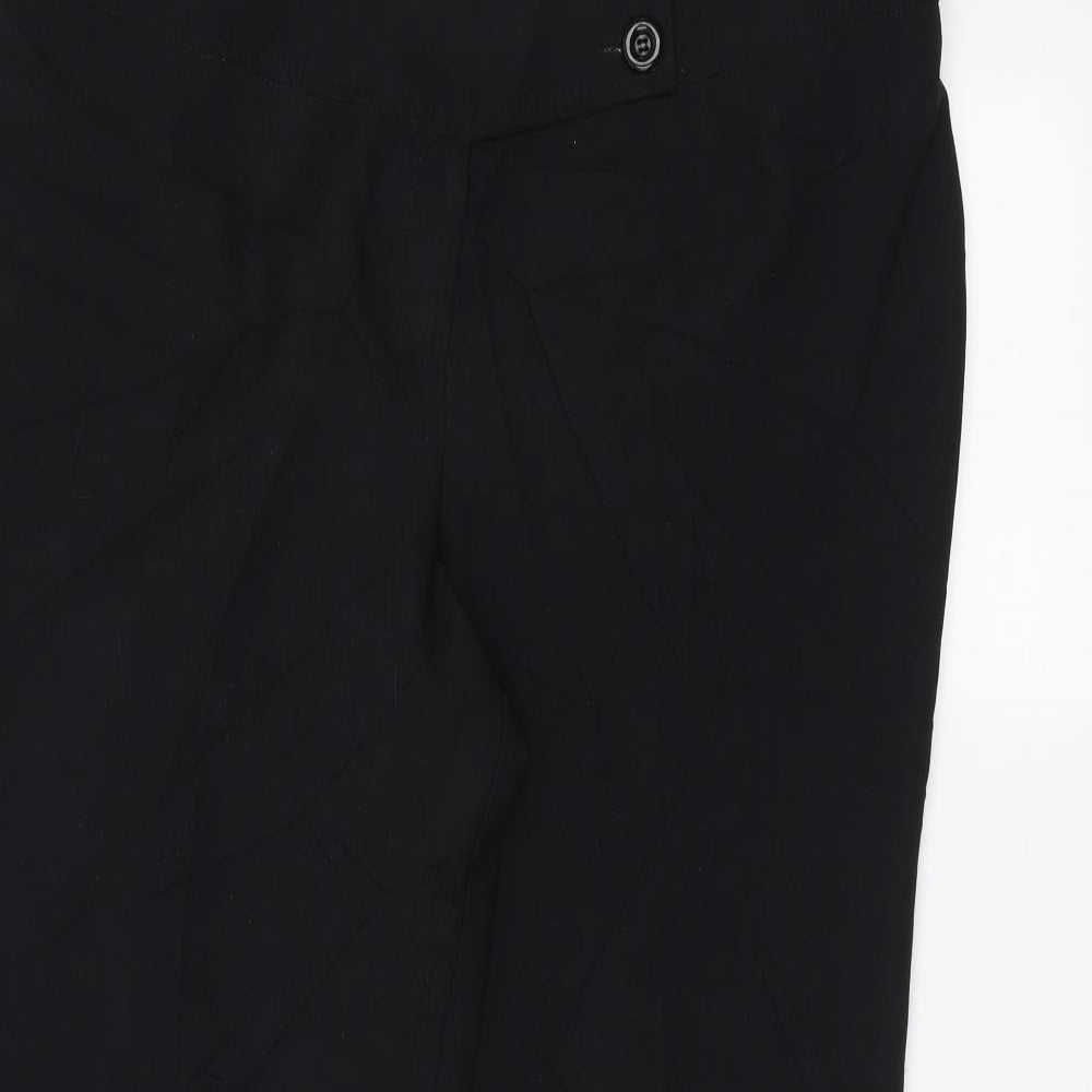 Womens UK Size 18 Dorothy Perkins Regular Fit  Black Trousers
