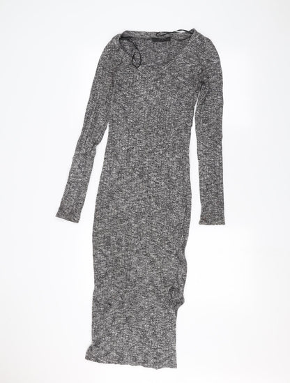 Amisu Womens Grey   A-Line  Size 6