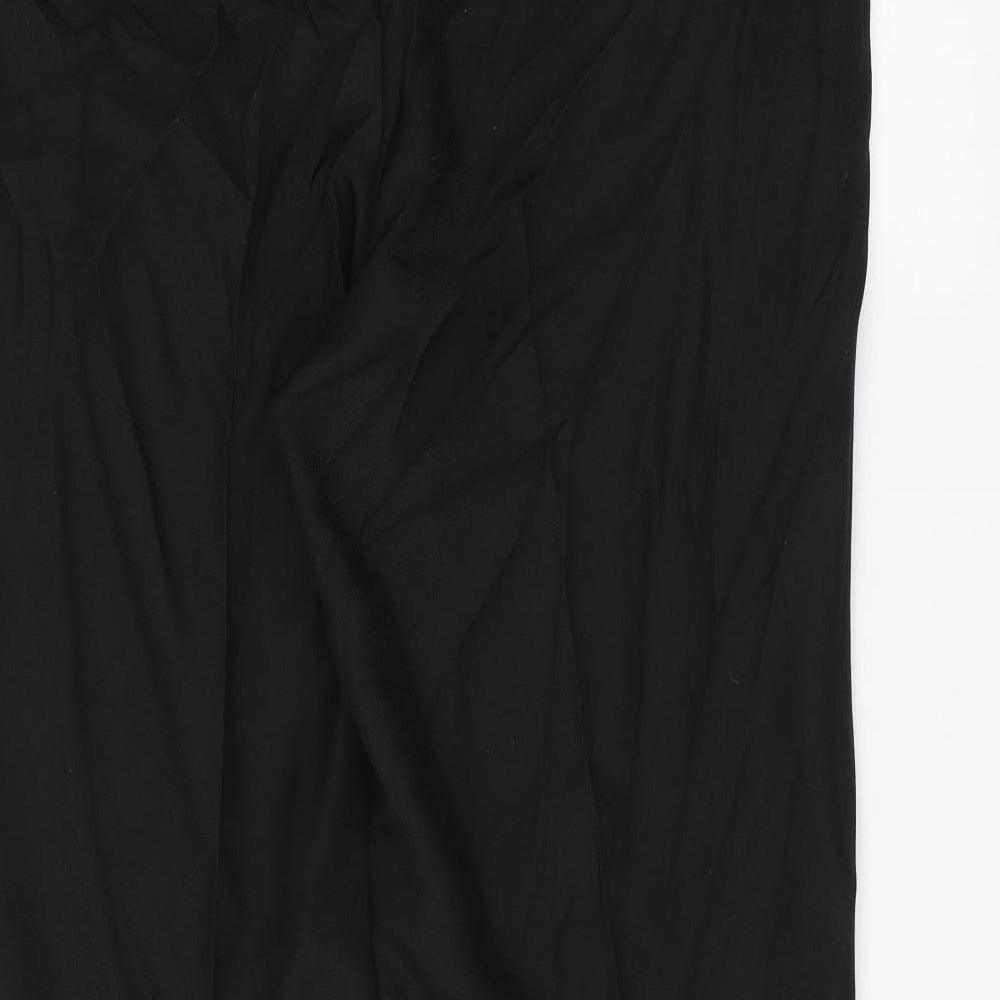 PREMIER MAN  Womens Black   Trousers  Size 8 L27 in