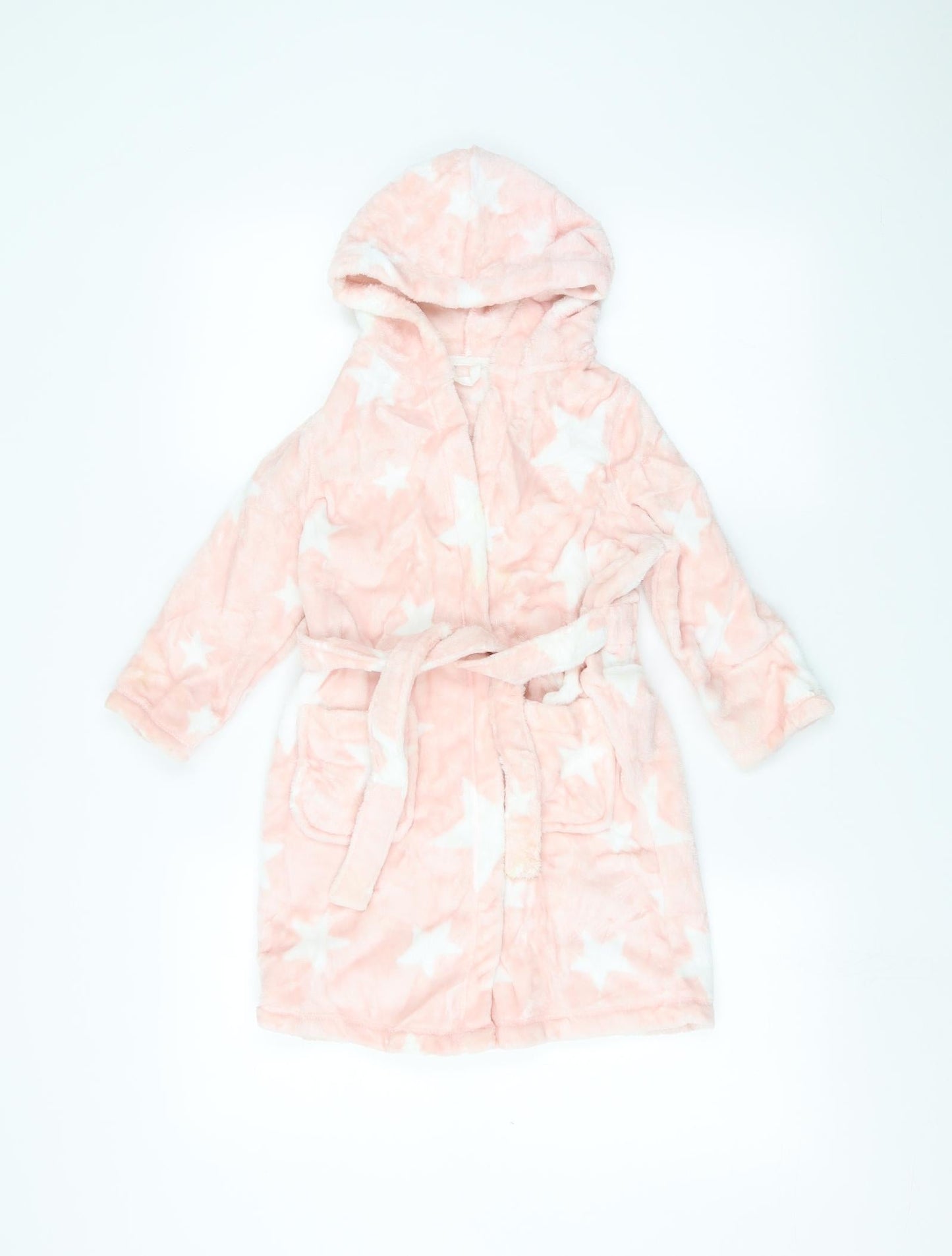 Marks and Spencer Girls Pink Solid  Cami Robe Size 3-4 Years