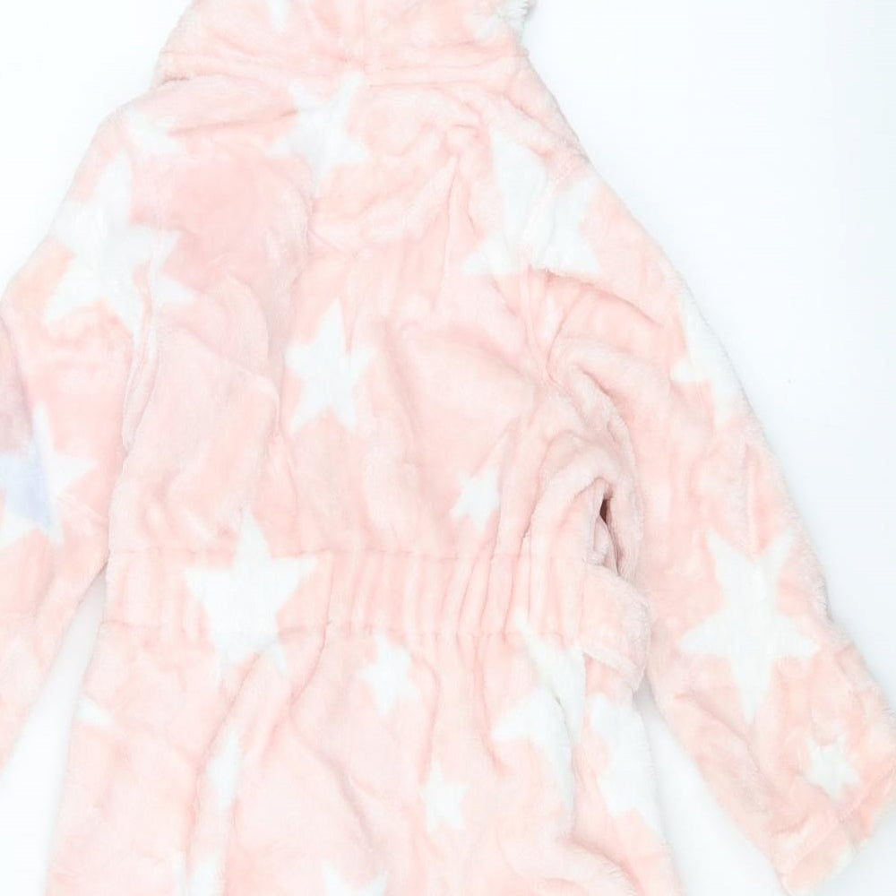 Marks and Spencer Girls Pink Solid  Cami Robe Size 3-4 Years