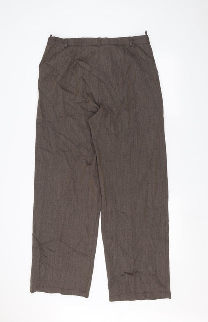 Dialogue Womens Brown   Trousers  Size L L28 in
