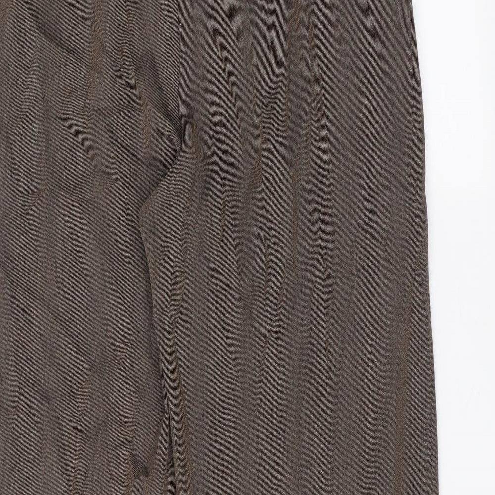 Dialogue Womens Brown   Trousers  Size L L28 in