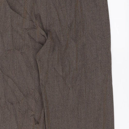 Dialogue Womens Brown   Trousers  Size L L28 in