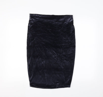 Costes Womens Blue   A-Line Skirt Size XL