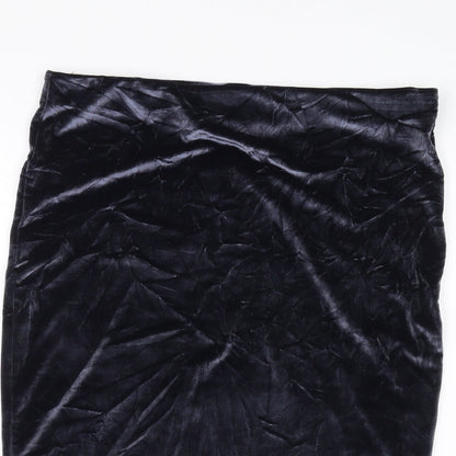 Costes Womens Blue   A-Line Skirt Size XL