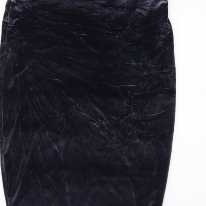 Costes Womens Blue   A-Line Skirt Size XL