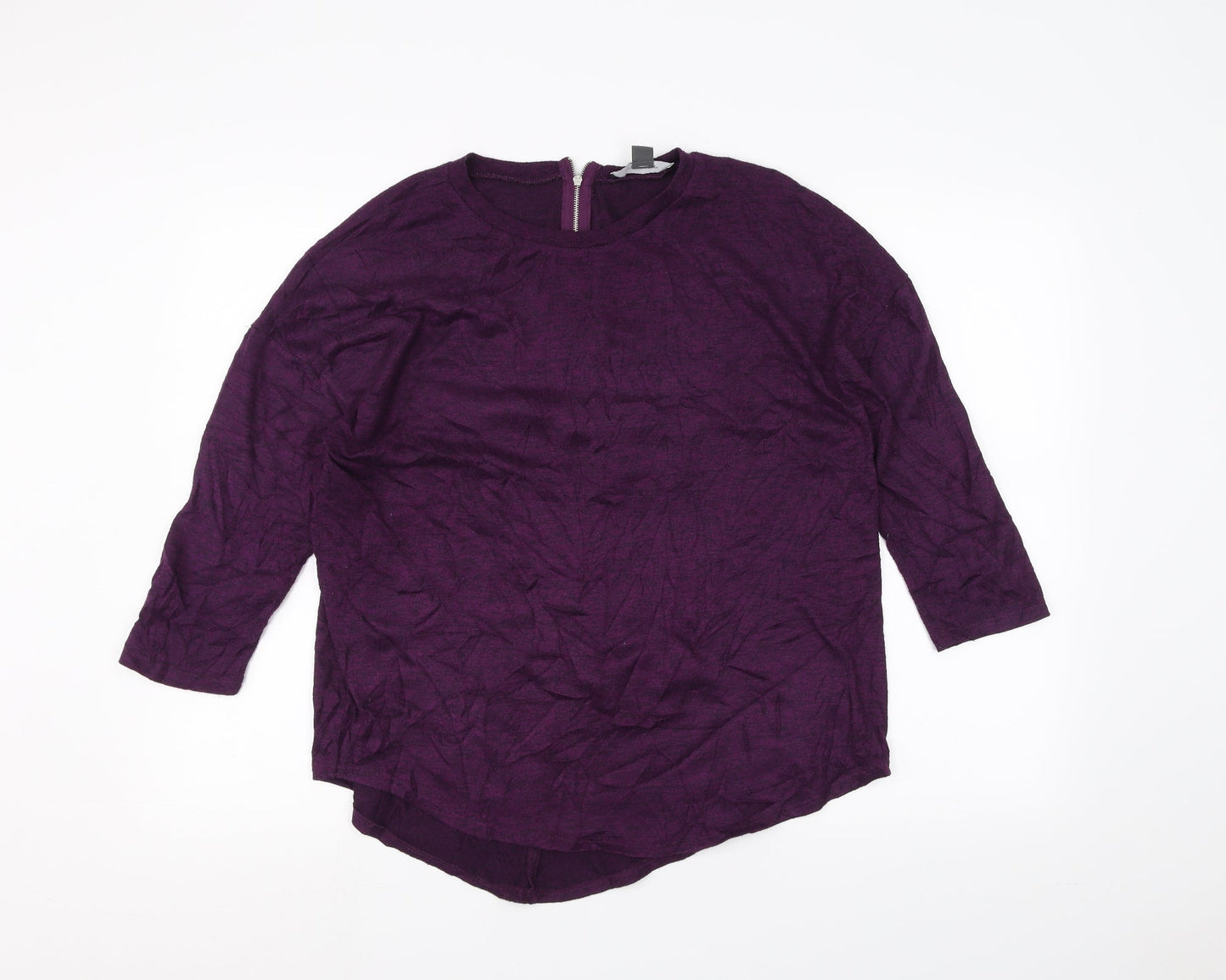 Primark Womens Purple   Pullover Jumper Size S