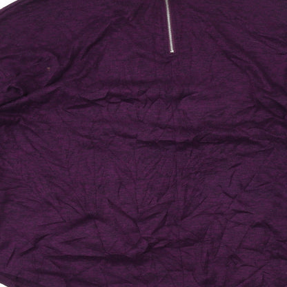 Primark Womens Purple   Pullover Jumper Size S