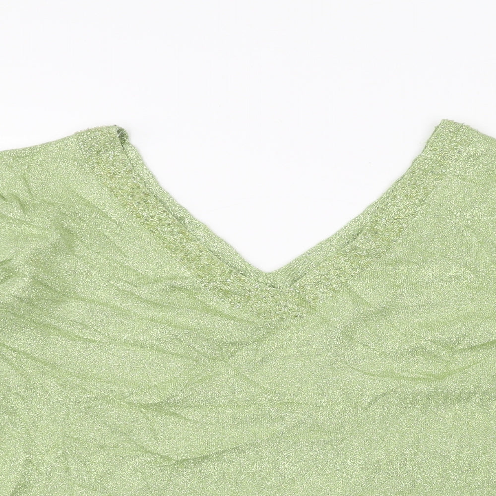 Womens UK Size 12 Minuet Green Pullover Jumper