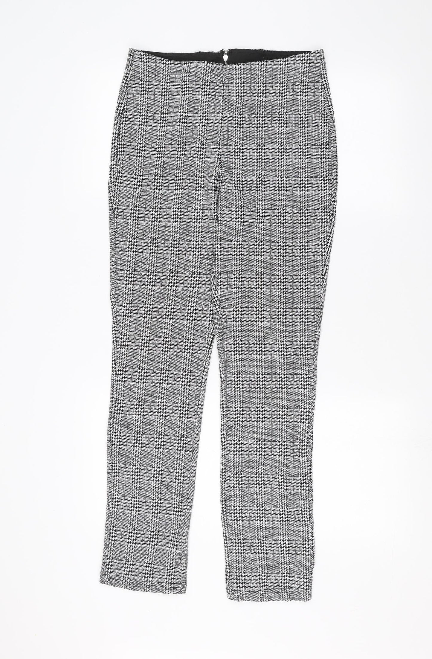Womens UK Size S H&M Regular Fit  Grey Trousers
