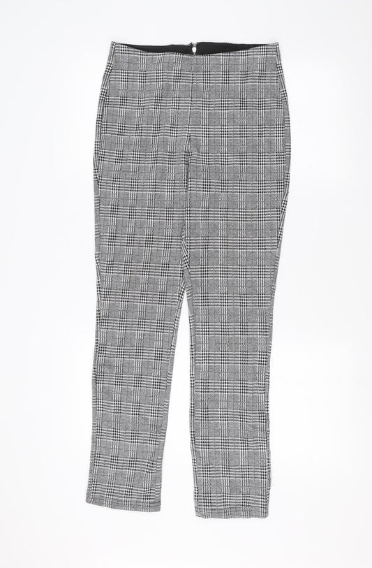 Womens UK Size S H&M Regular Fit  Grey Trousers