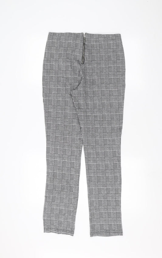 Womens UK Size S H&M Regular Fit  Grey Trousers