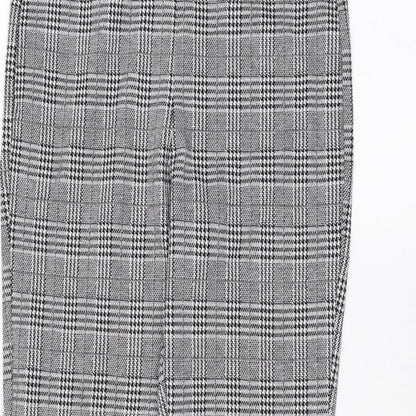 Womens UK Size S H&M Regular Fit  Grey Trousers