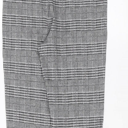 Womens UK Size S H&M Regular Fit  Grey Trousers