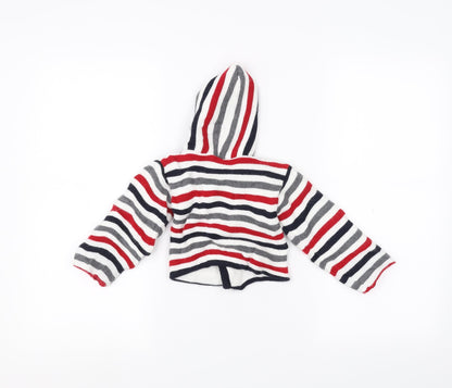 Nursery Rhyme Baby White Striped  Jacket  Size 3-6 Months