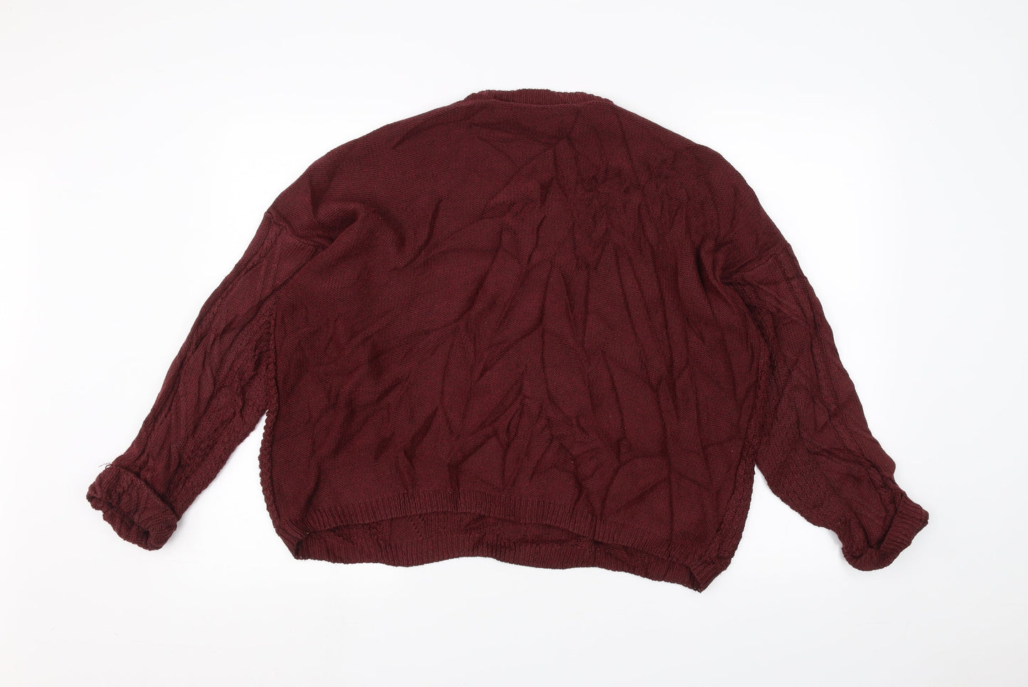 sweete Womens Red   Pullover Jumper One Size