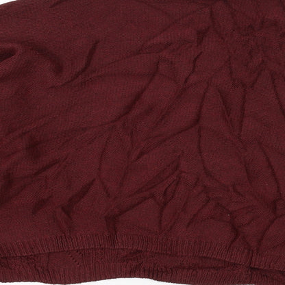 sweete Womens Red   Pullover Jumper One Size