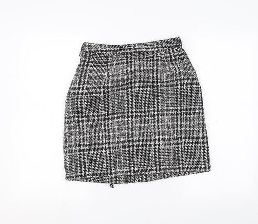 F&F Womens Black   A-Line Skirt Size 8