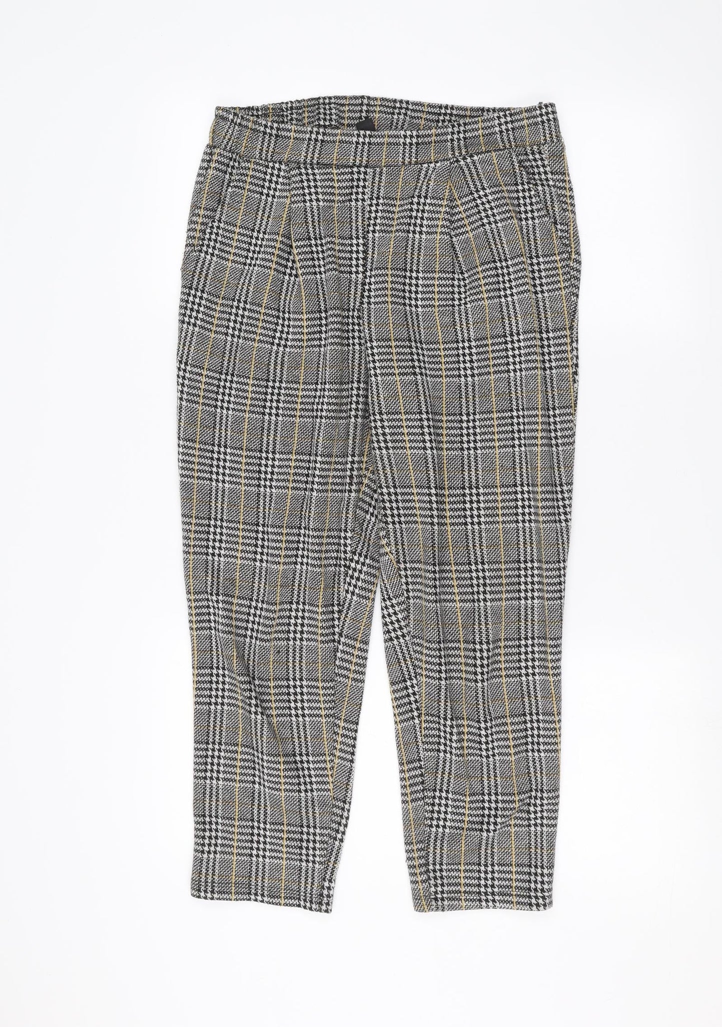 New Look Womens Black   Trousers  Size 10 L21 in