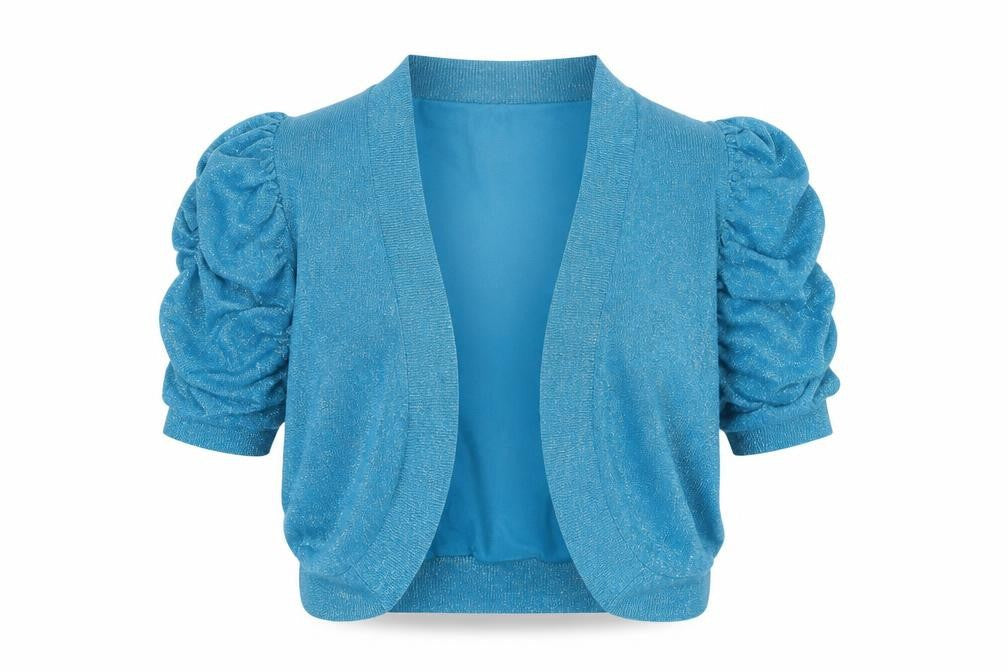 Womens UK Size 16 Agenda Blue Cardigan Jumper