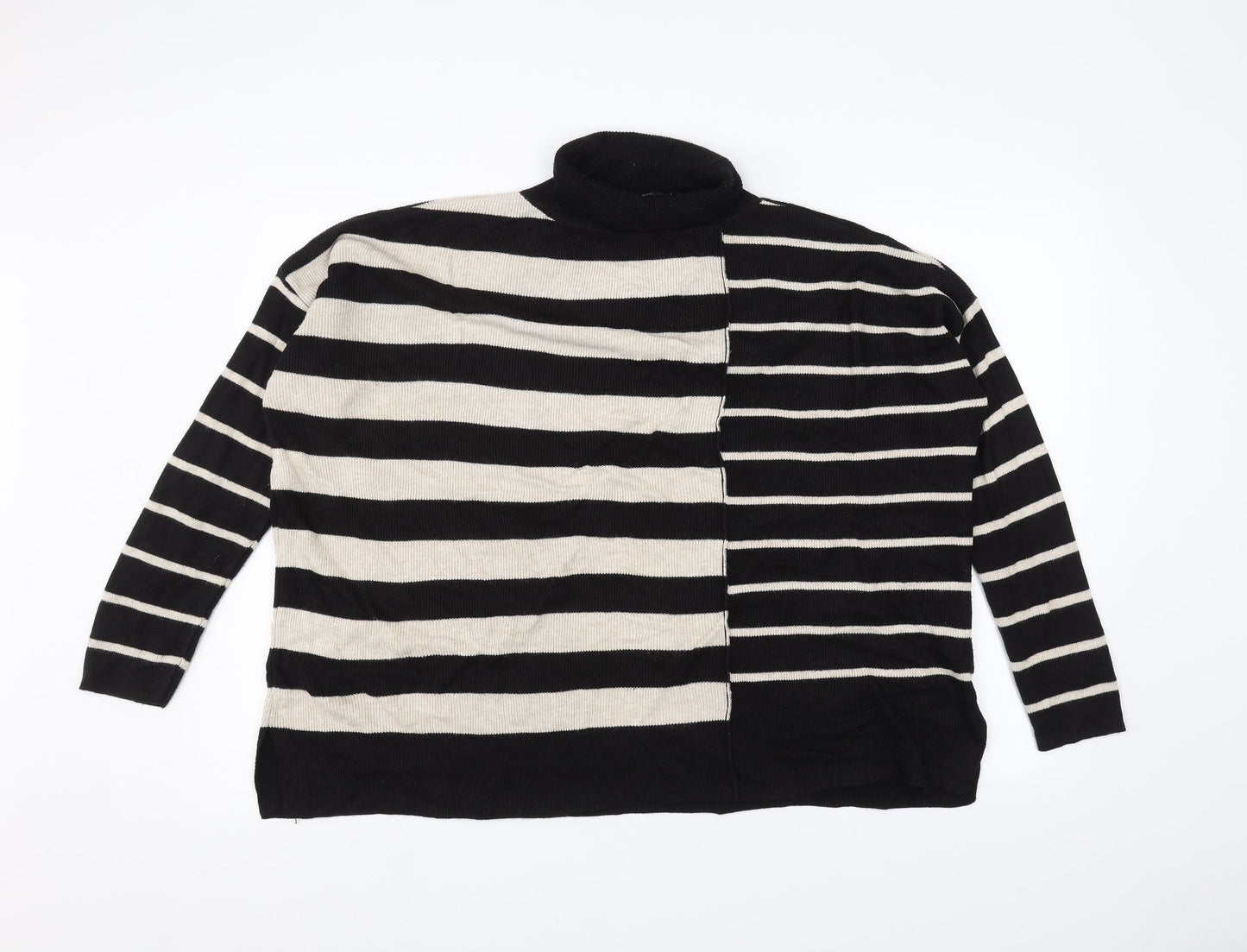 Womens UK Size S Wallis Black Pullover Jumper