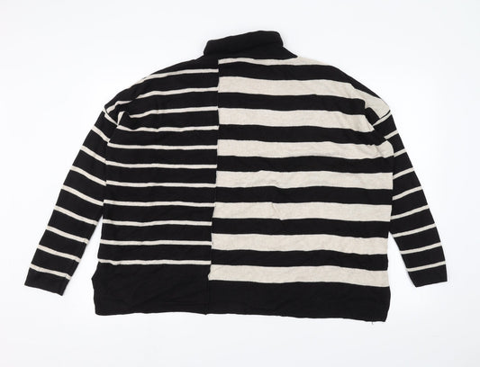 Womens UK Size S Wallis Black Pullover Jumper