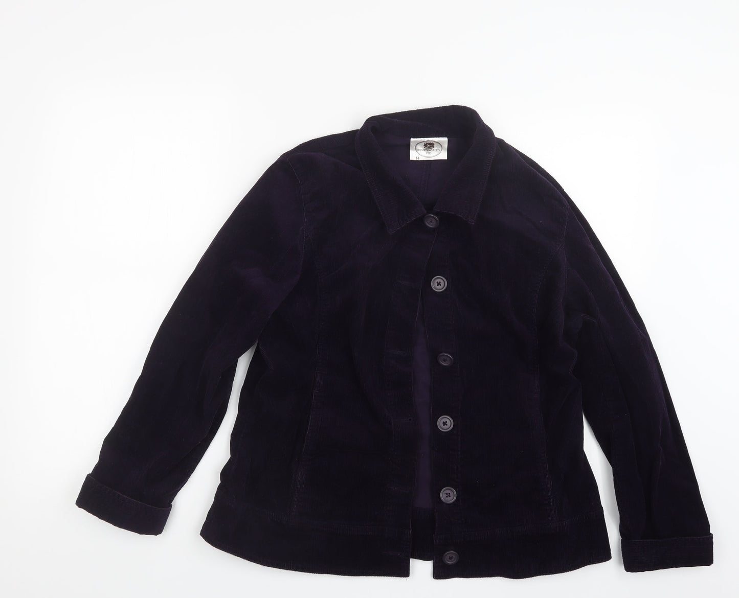 Womens UK Size 14 Nightingales Purple Jacket