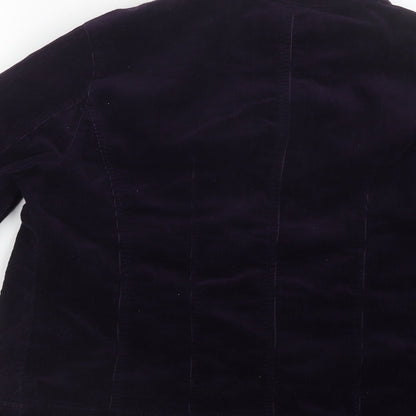 Womens UK Size 14 Nightingales Purple Jacket