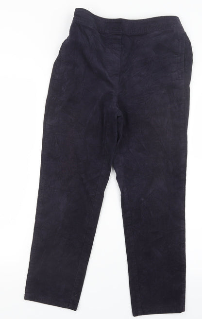 Womens UK Size 10 Marks and Spencer Regular Fit  Purple Trousers