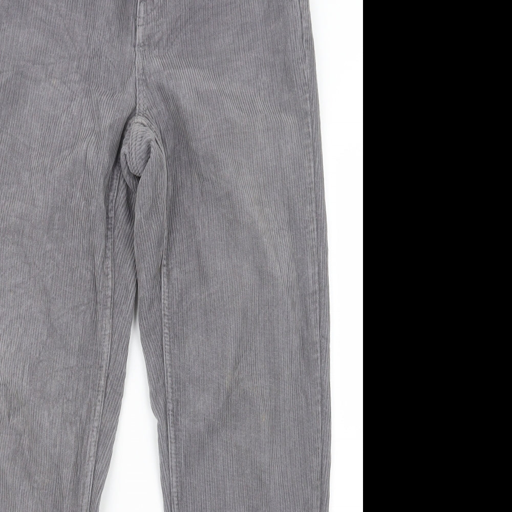 Womens UK Size 27 in Topshop Regular Fit  Grey Trousers