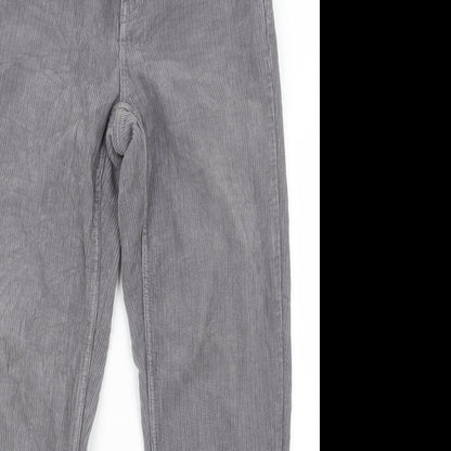 Womens UK Size 27 in Topshop Regular Fit  Grey Trousers