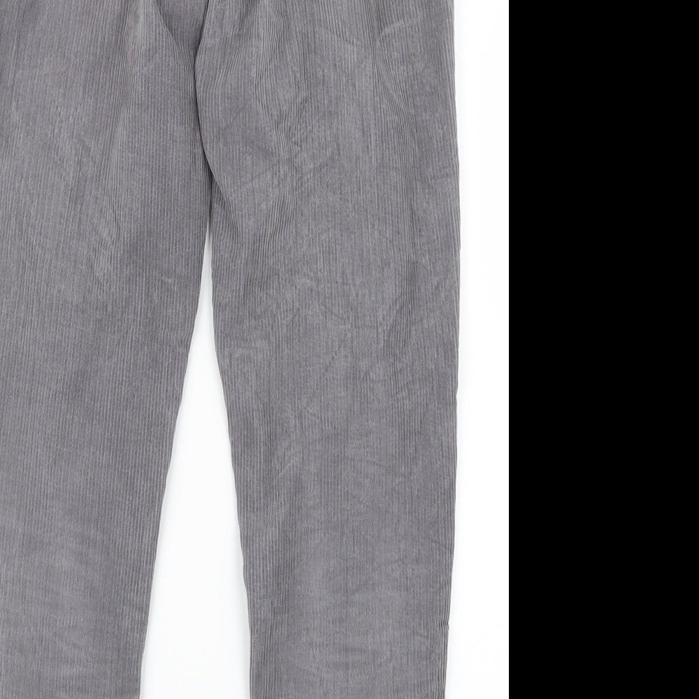 Womens UK Size 27 in Topshop Regular Fit  Grey Trousers