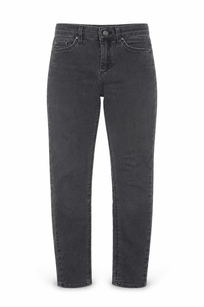 Womens UK Size 25 in Topshop Regular Fit Straight Black Jeans