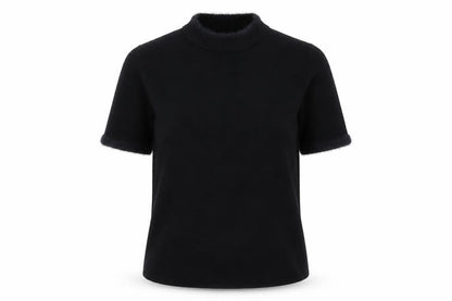 Zara Womens Black  Knit Pullover Jumper Size M