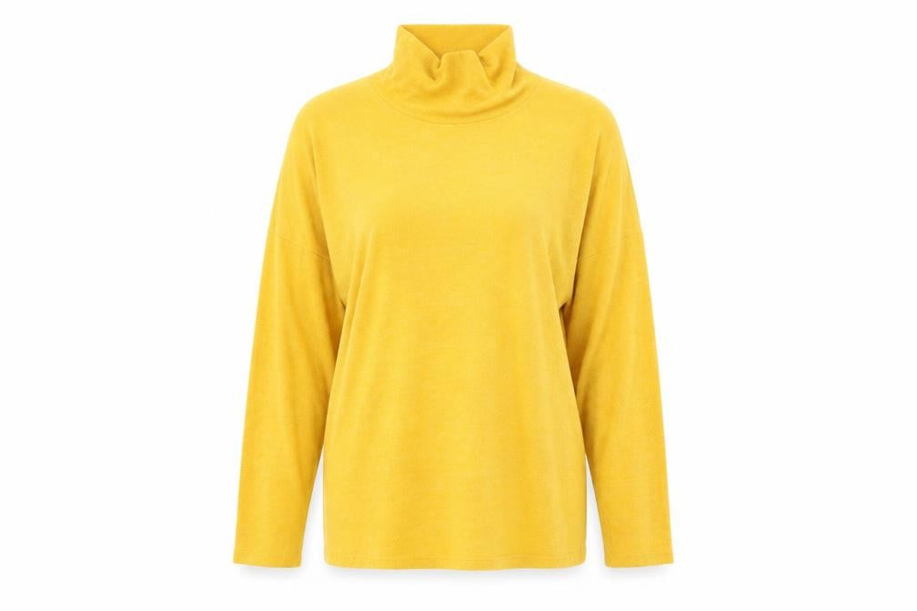 Womens UK Size L H&M Yellow Pullover Jumper