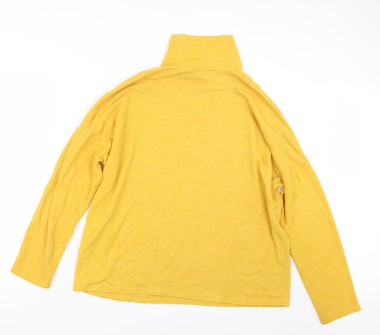 Womens UK Size L H&M Yellow Pullover Jumper