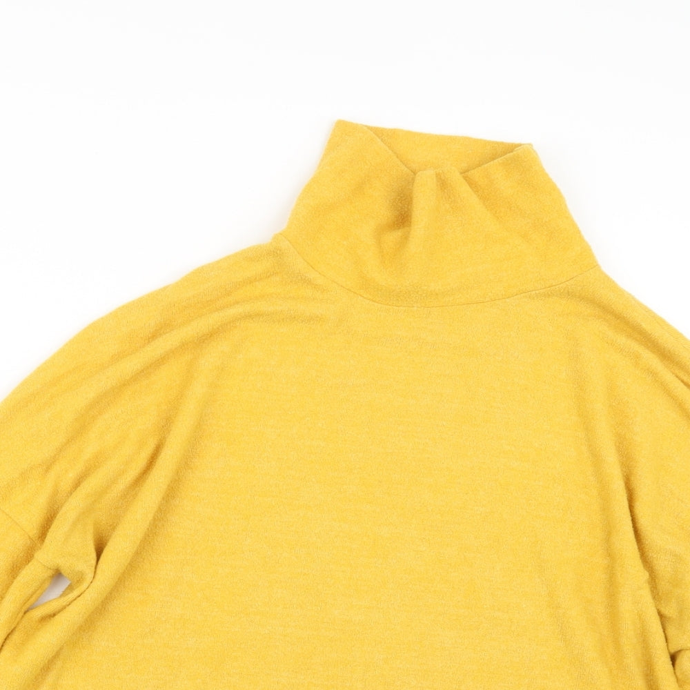 Womens UK Size L H&M Yellow Pullover Jumper