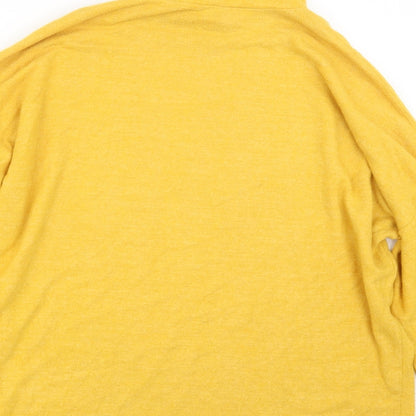 Womens UK Size L H&M Yellow Pullover Jumper