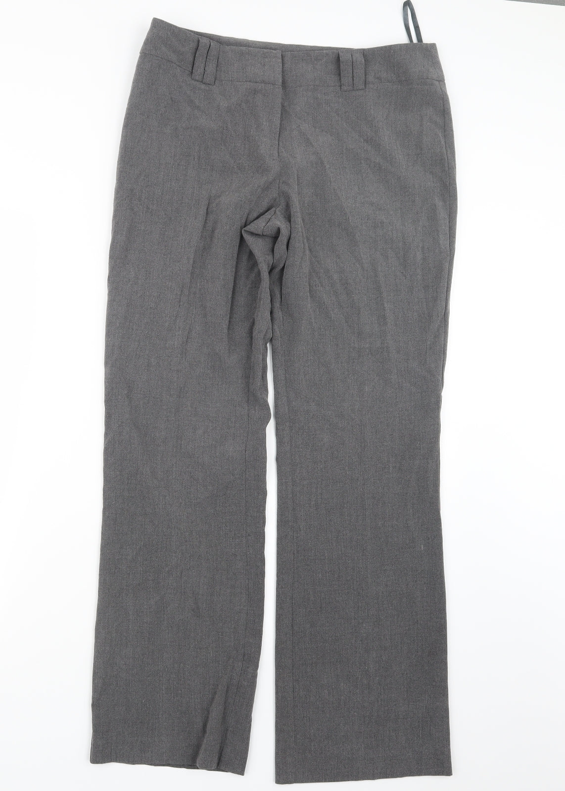 Womens UK Size 12 Florence + Fred Regular Fit  Grey Trousers