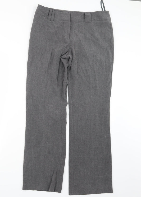Florence + Fred Womens Grey   Trousers  Size 12 L30.5 in