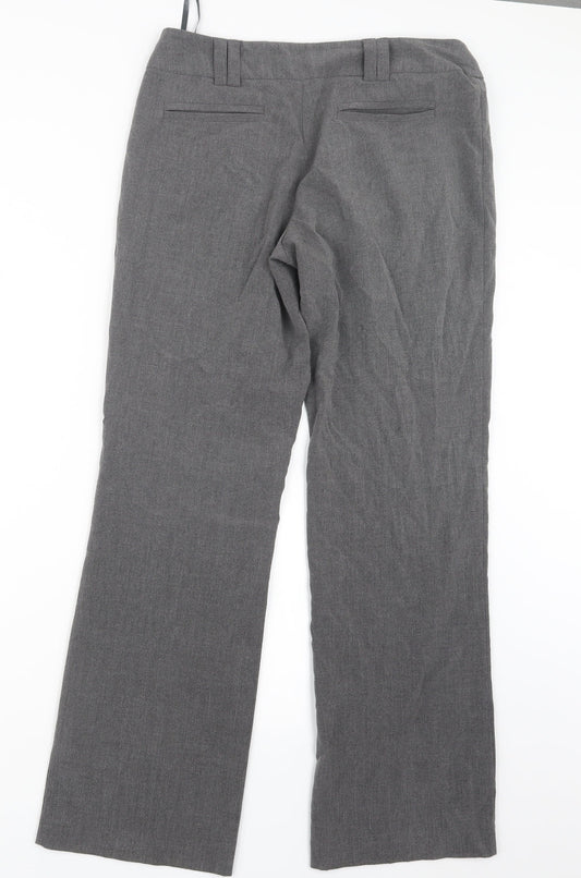Florence + Fred Womens Grey   Trousers  Size 12 L30.5 in