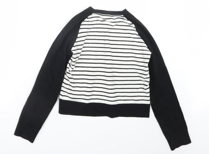 Womens UK Size 16 Miss Selfridge Black Pullover Jumper