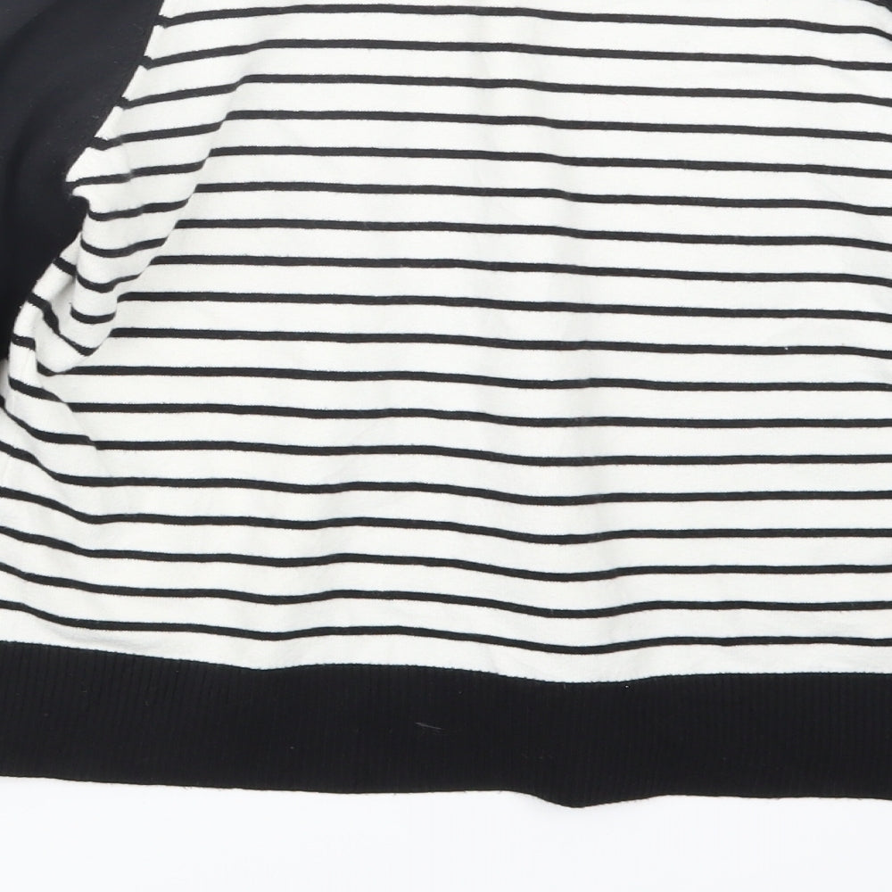 Womens UK Size 16 Miss Selfridge Black Pullover Jumper