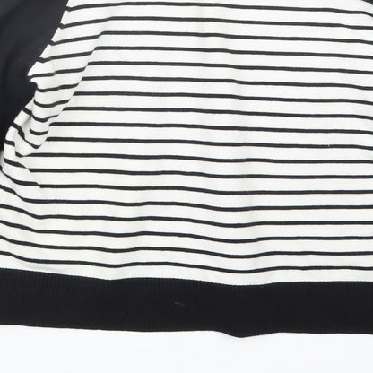 Womens UK Size 16 Miss Selfridge Black Pullover Jumper
