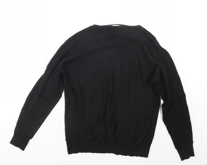 Primark Womens Black  Knit Pullover Jumper Size 10