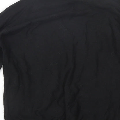 Primark Womens Black  Knit Pullover Jumper Size 10