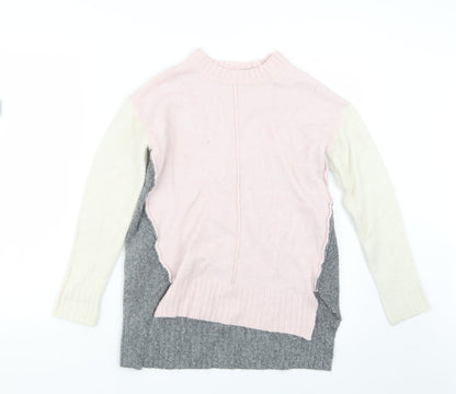 Womens UK Size S Marks and Spencer Pink Pullover Jumper